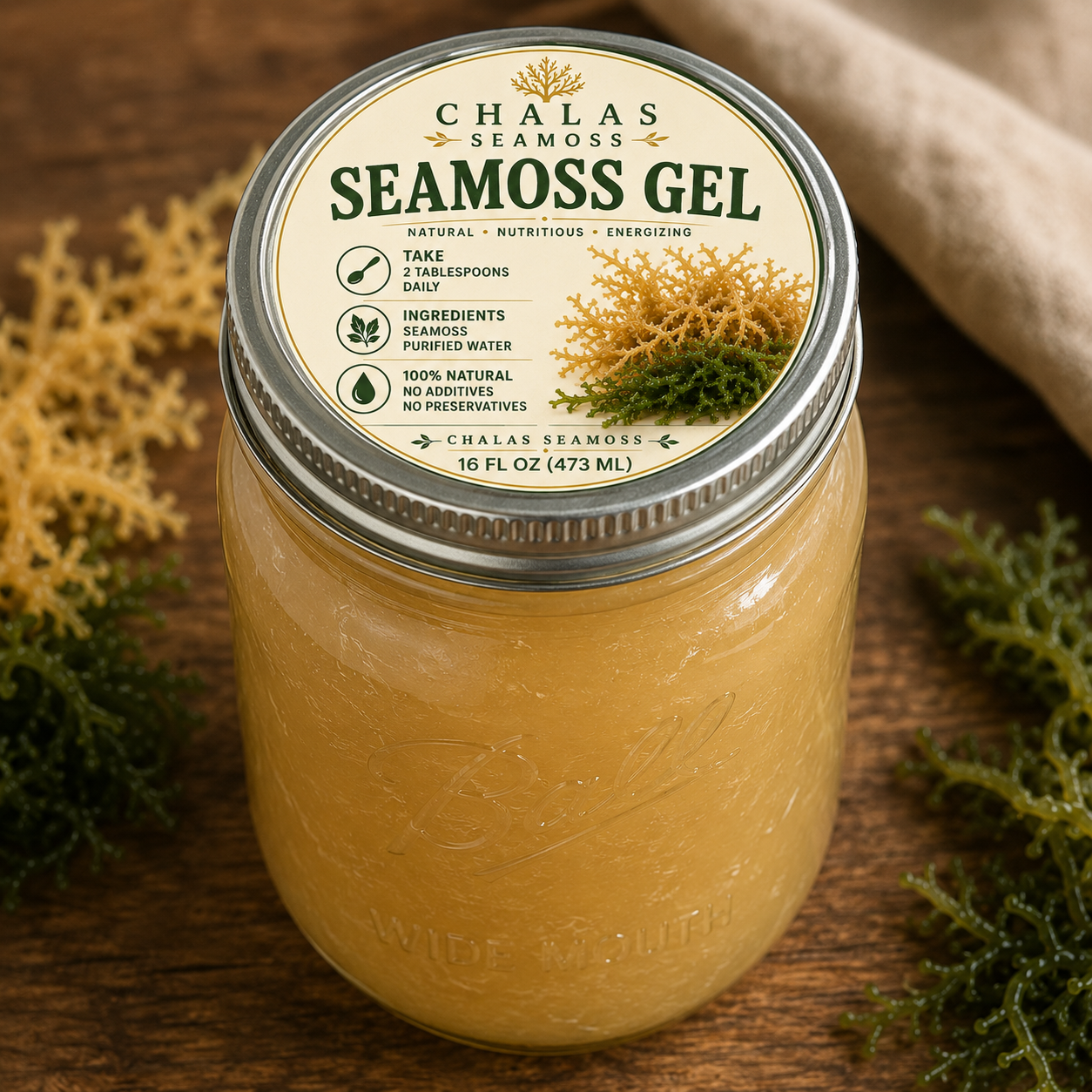 Seamoss Gel