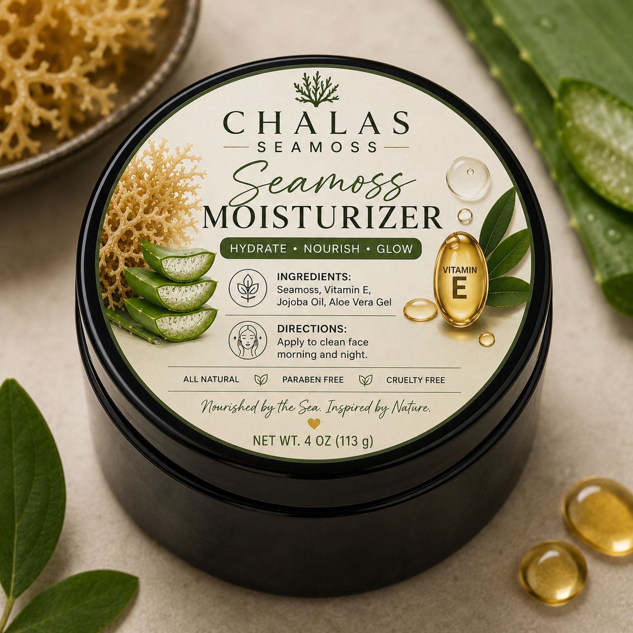 Seamoss Face Moisturizer