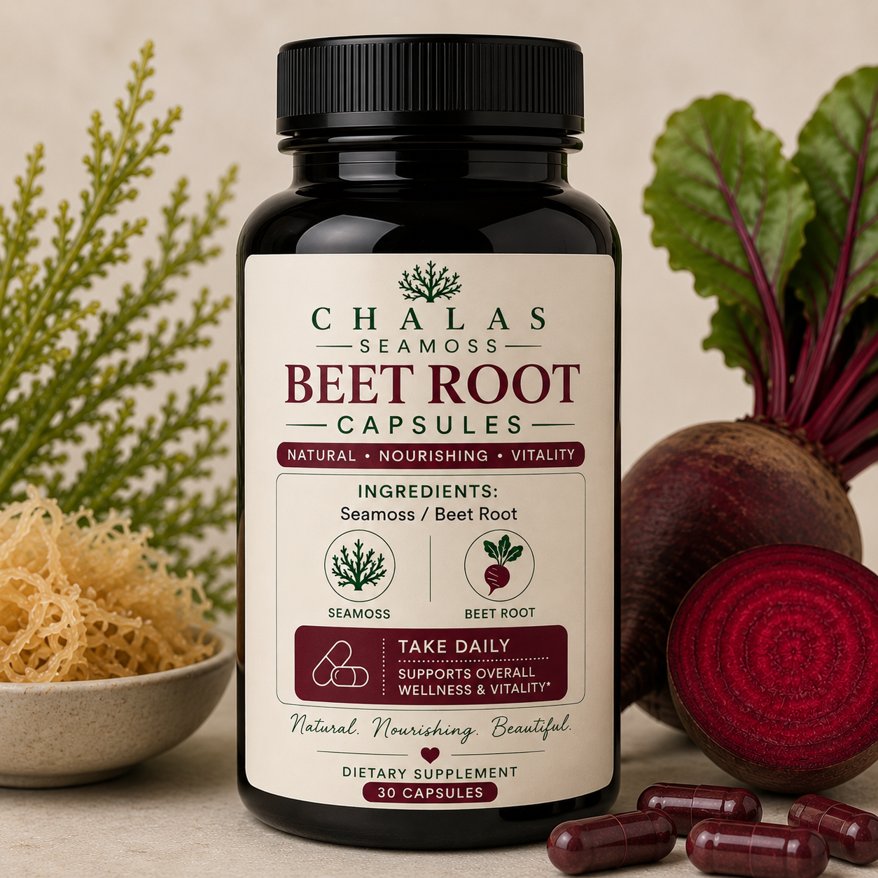 Seamoss + Beet Root